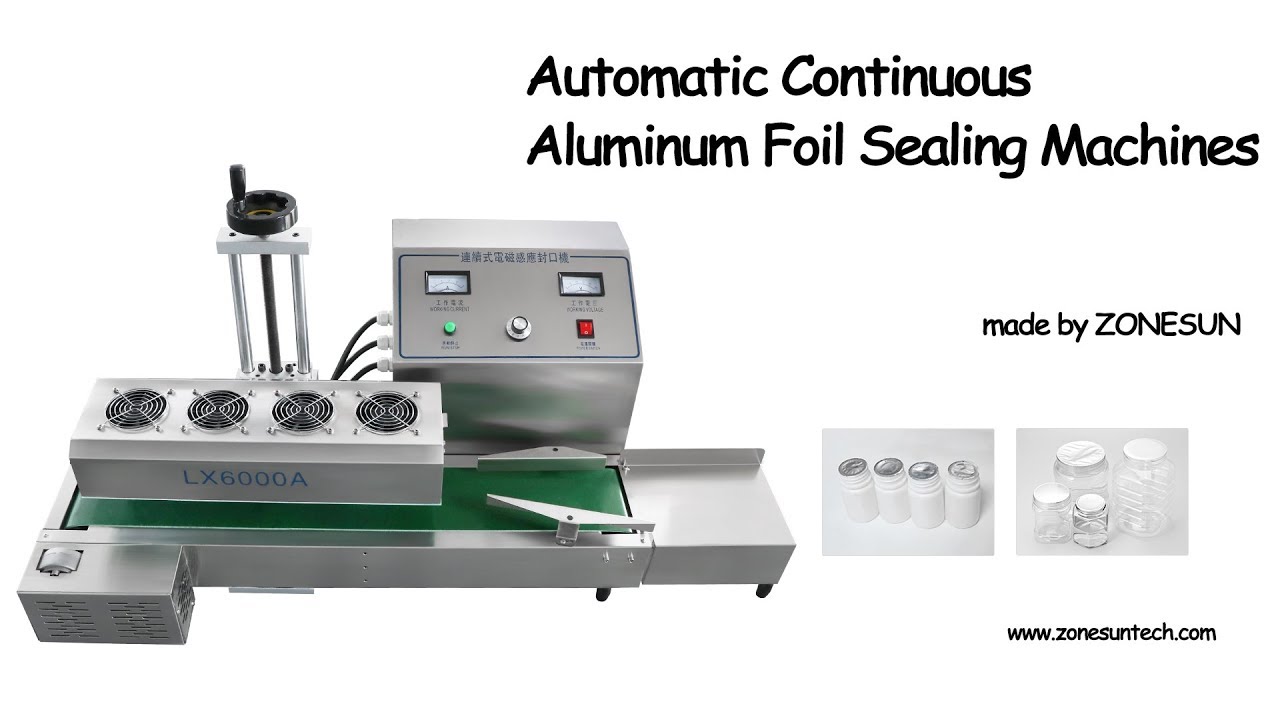 How to use Automatic Continuous Induction Aluminum Foil Sealing