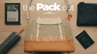How I Travel With Just a 7L Topologie Bag, A Trip to the Block Museum of Art | The Pack Out