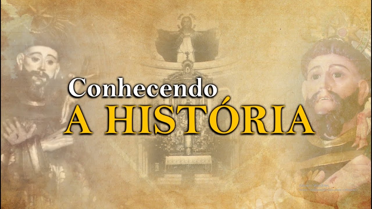 Conhecendo a história - Imagem de São Francisco do altar-mor da Basílica.