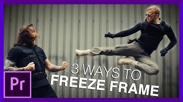 Freeze video using Frame Hold - Premiere Pro tutorial 2021 [HINDI]