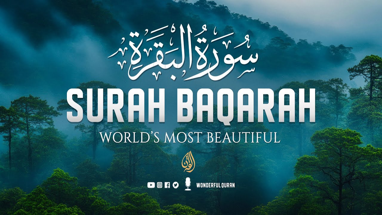 Surah Al-Baqarah سورة البقرة | Majestic Quran Recitation to Calm Your Heart & Soul #lofiquran