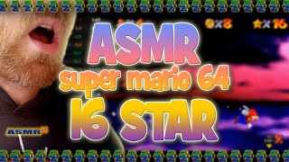 ASMR | 16 Star Super Mario 64 Speedrun [Soft Spoken] screenshot 5