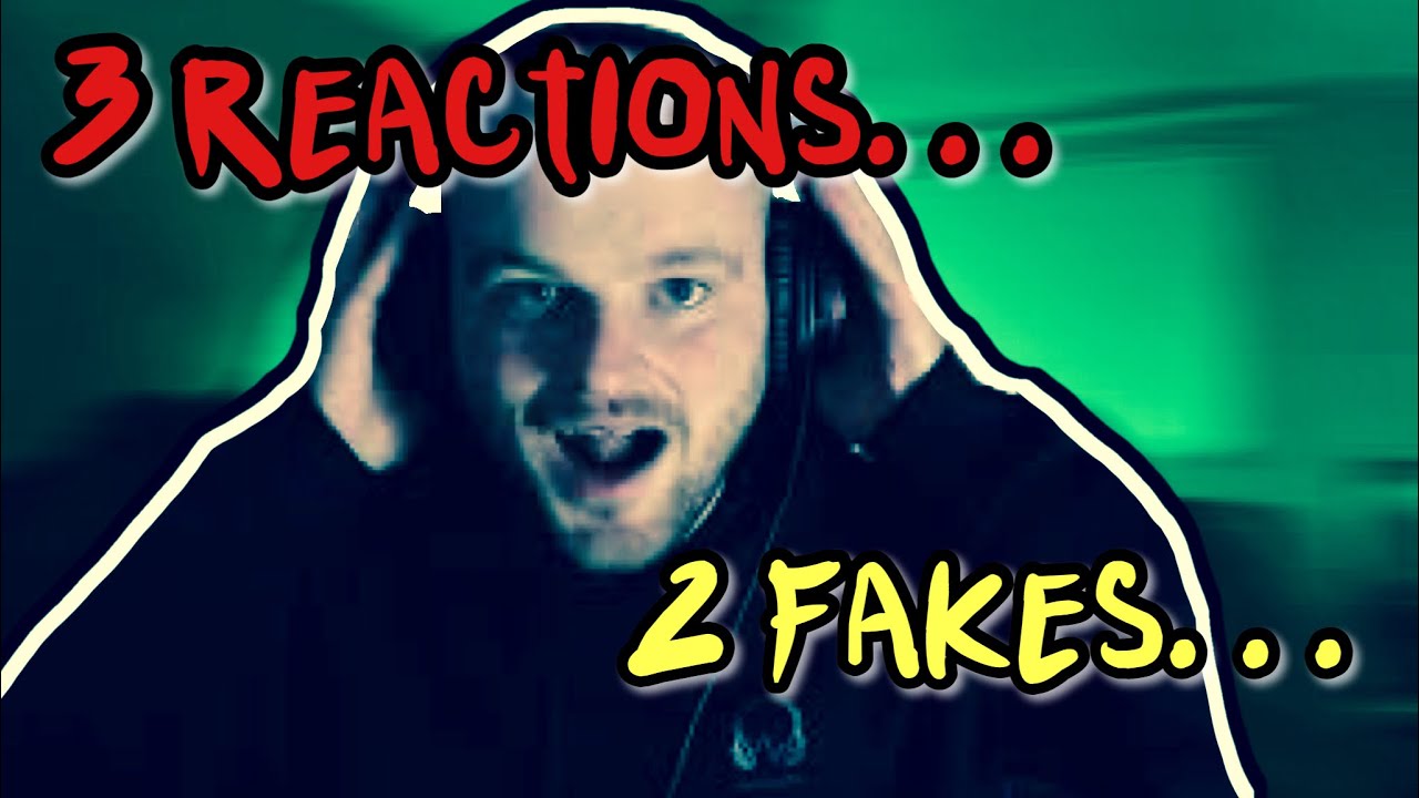 3 reactions 2 fakes Which one is real? YouTube
