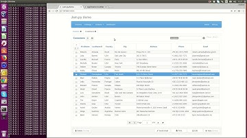 Jam.py interface setup
