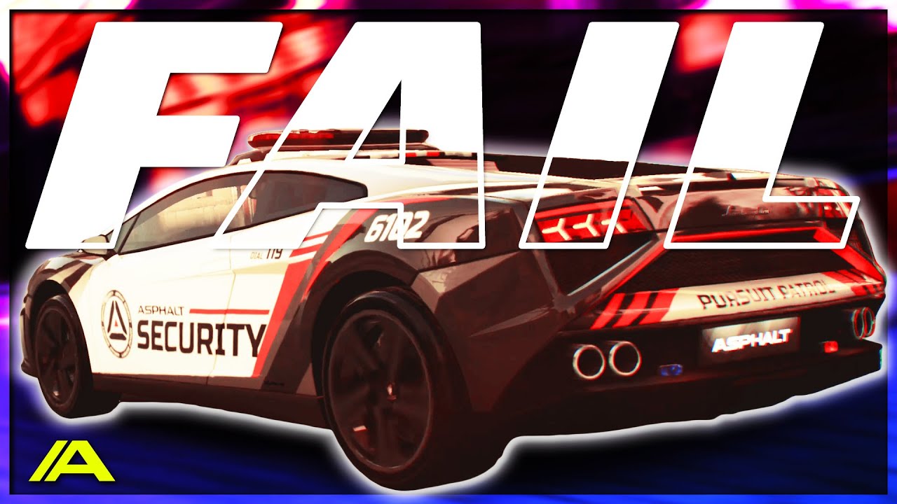 Самый большой провал — Asphalt Legends