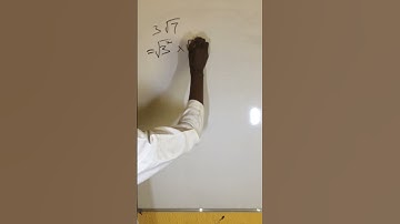 how to make mixed surd a single surd #maths  #mathematics #calculation