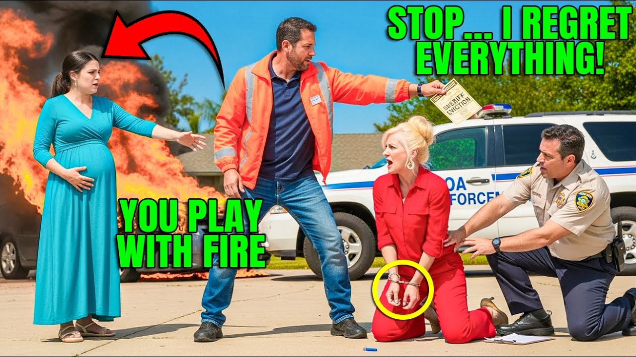 HOA Karen Set My Pregnant Daughter’s Car on Fire —I Got Her Banned From HOA Office for 100 Years