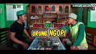 STORY WA LUCU || JALUK KOPI MBAH JIN |MODEN KOPLAK 04 #CMMEDIA