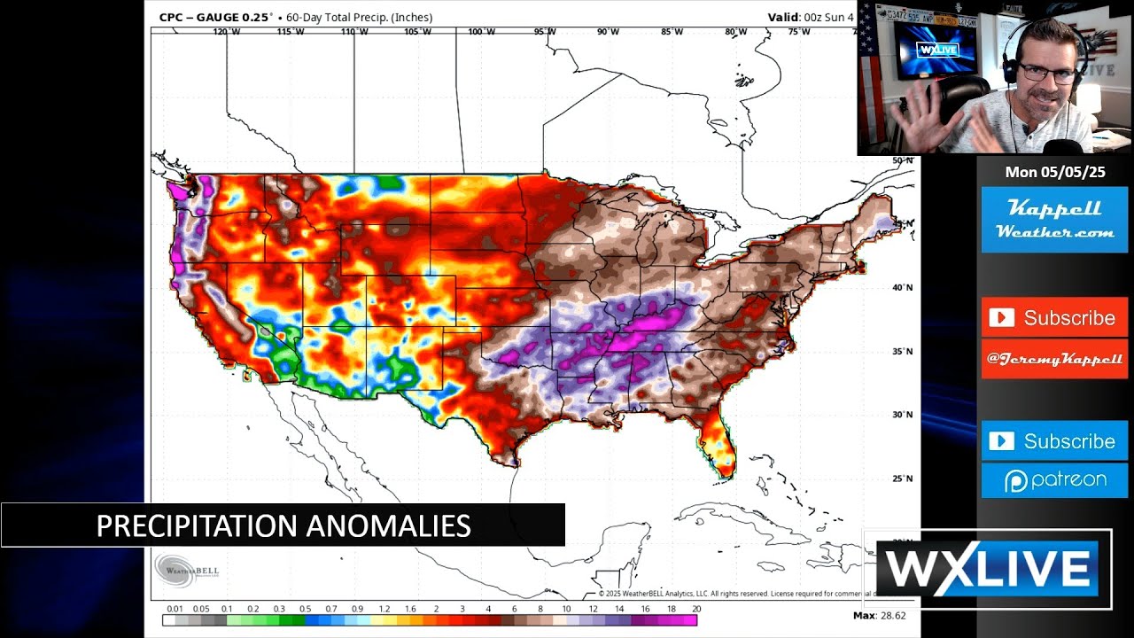 MAY OUTLOOK: Drying Out & Warming Up! - YouTube