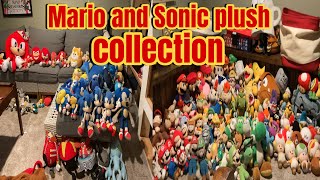 Mario and Sonic plush collection 2026