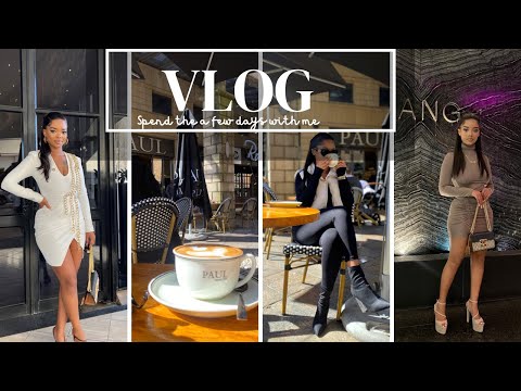 TRAVEL VLOG | SPEND FEW DAYS WITH ME| COFFEE DATE | DINNER DATE | HAIR AND MORE