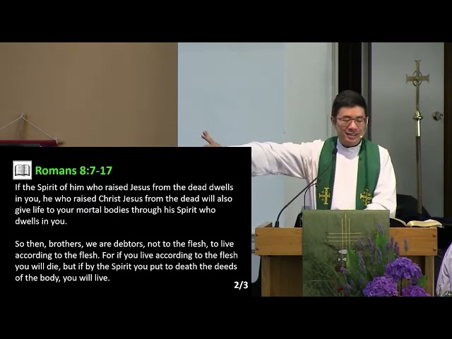 2026-07-12- 7th Sunday After Pentecost-Sermon- Christian Tension:Living “In Between”- Rev. Allan Tan