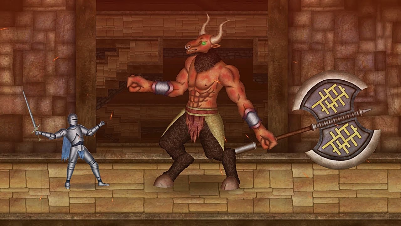 Boss Rush: Mythology - Minotaur Boss Fight