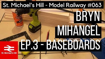 NEW LAYOUT! Episode 3 - Building super EASY Baseboards - St. Michael’s Hill Model Railway Ep.63