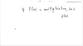 Number Theory 33: Sum over divisors function is multiplicative works both ways