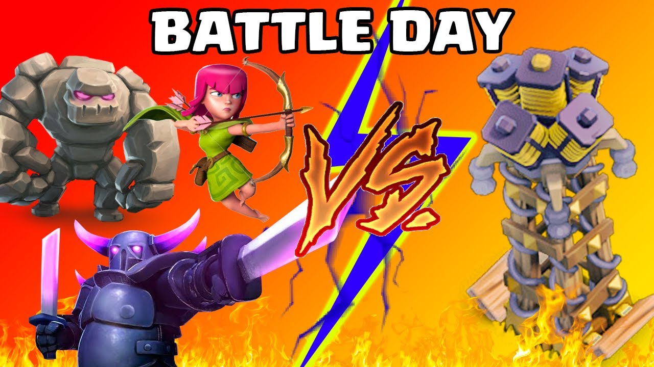 Tesla vs Ground Troops | VS Battle Challenge | COC clashers | Clash of clans