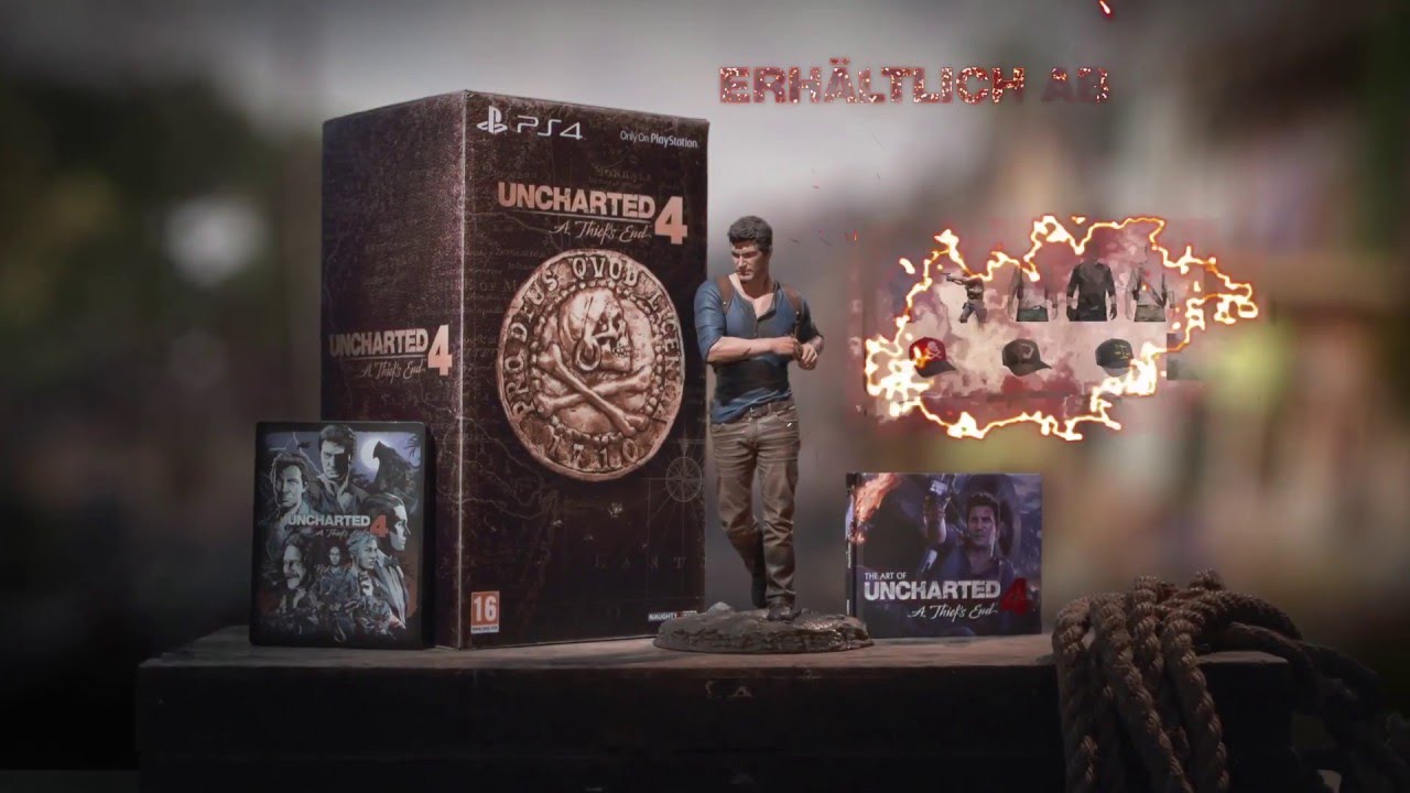 Uncharted 4: A Thief's End - Édition Collector - PS4 - Excellent état