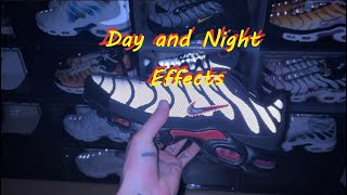 Nike Air Max Plus TN – Bred Reflective 2022 Heat! 🔥 Flash Effect | 4K Review