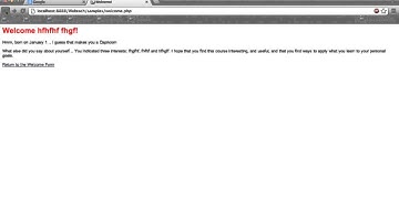 A Web-Based Introduction to Programming: Running and Testing Your MAMP Web Server