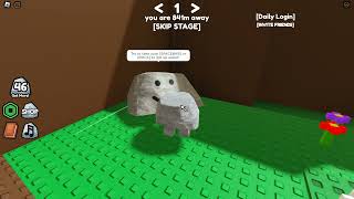 Roblox obby but you're a...rock? [ROBLOX obby but you're a rock]
