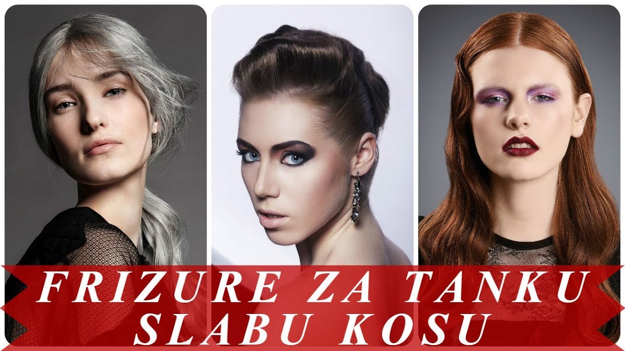 Get Frizure Za Tanku I Rijetku Kosu 2019 Gif