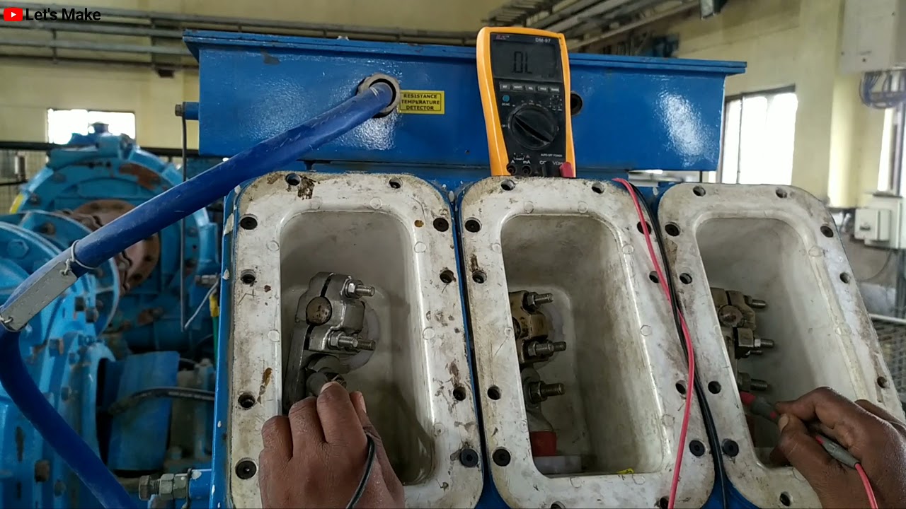 3,300 Volt 275 KW HT Motor testing