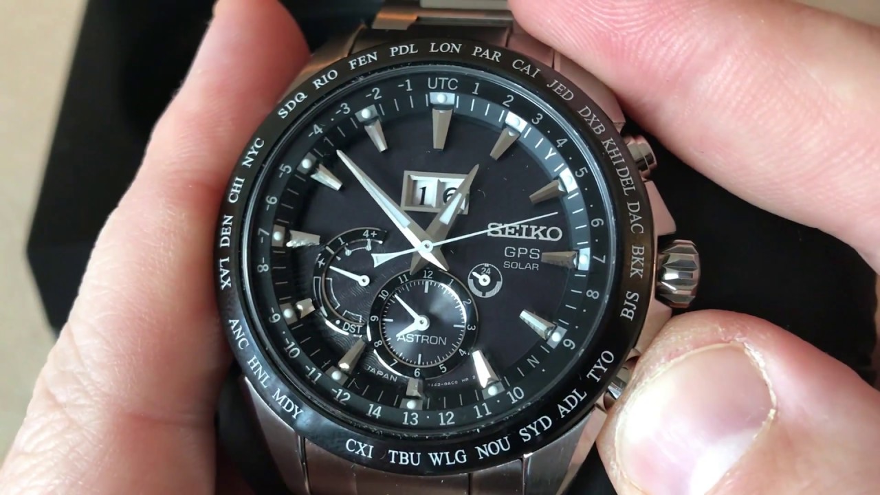 Seiko Astron GPS Solar 8X42 Review - YouTube