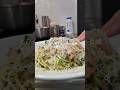 えびの大葉ジェノベーゼ風冷製パスタ