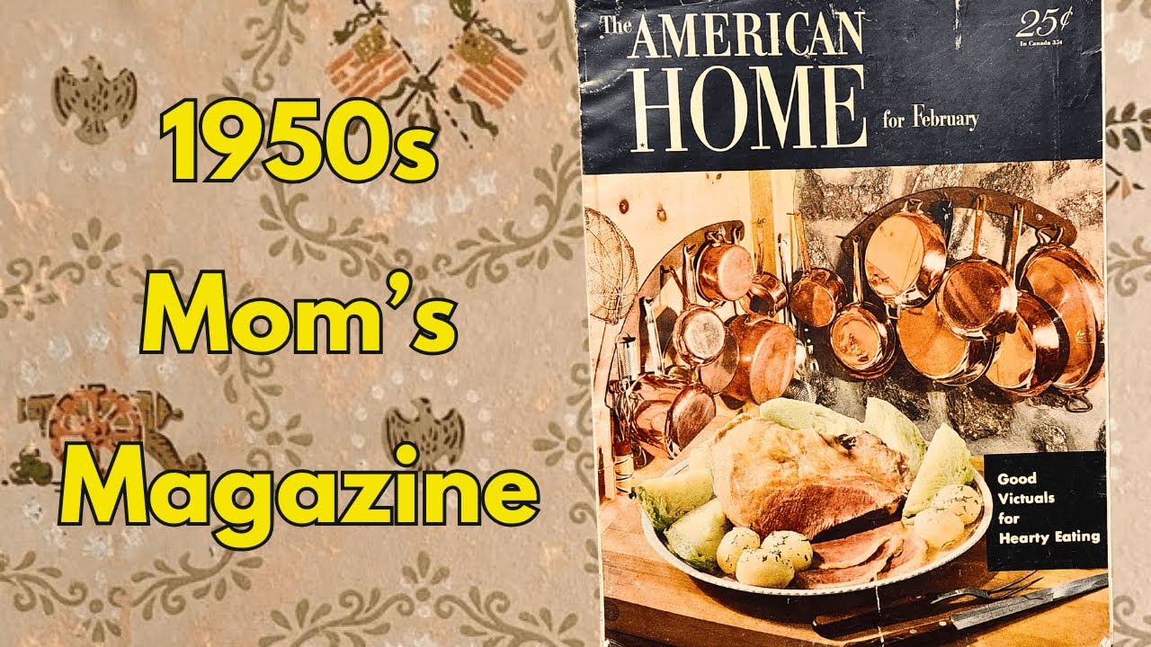Vintage 1950s Homemaker Magazine Flip Through | The American Home 1952