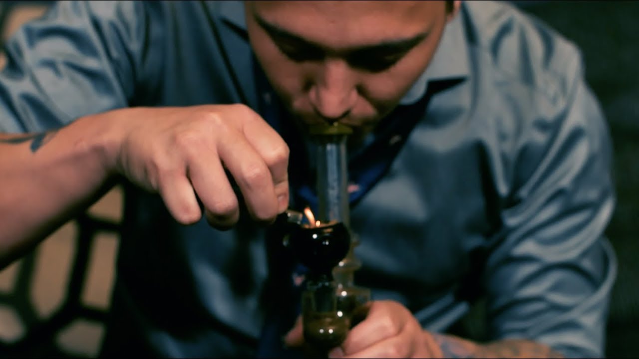 After Work Smoke Session With Blood Drive Sativa