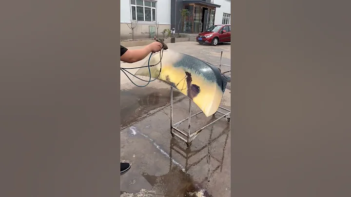 This is how chrome paint works #shorts #car