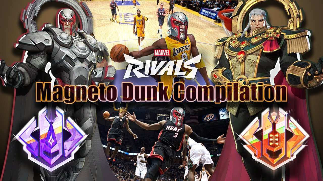Marvel Rivals Magneto Dunk Compilation