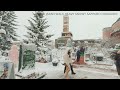 4k Japan Walk Heavy Snowy Sapporo Hokkaido to Shiroi Koibito Park北海道札幌宮の沢駅から白い恋人パークへ歩く