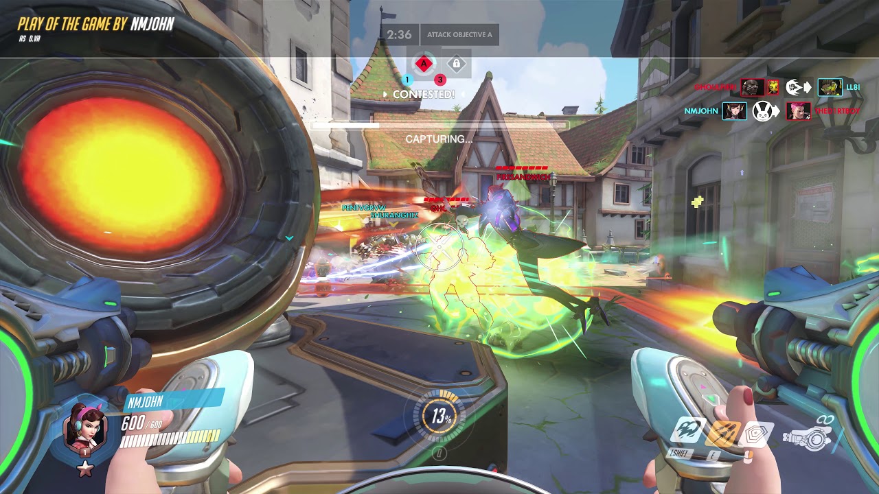 Overwatch: DVA Point Push