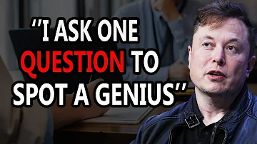 Why I Hire Only Genius People - Elon Musk