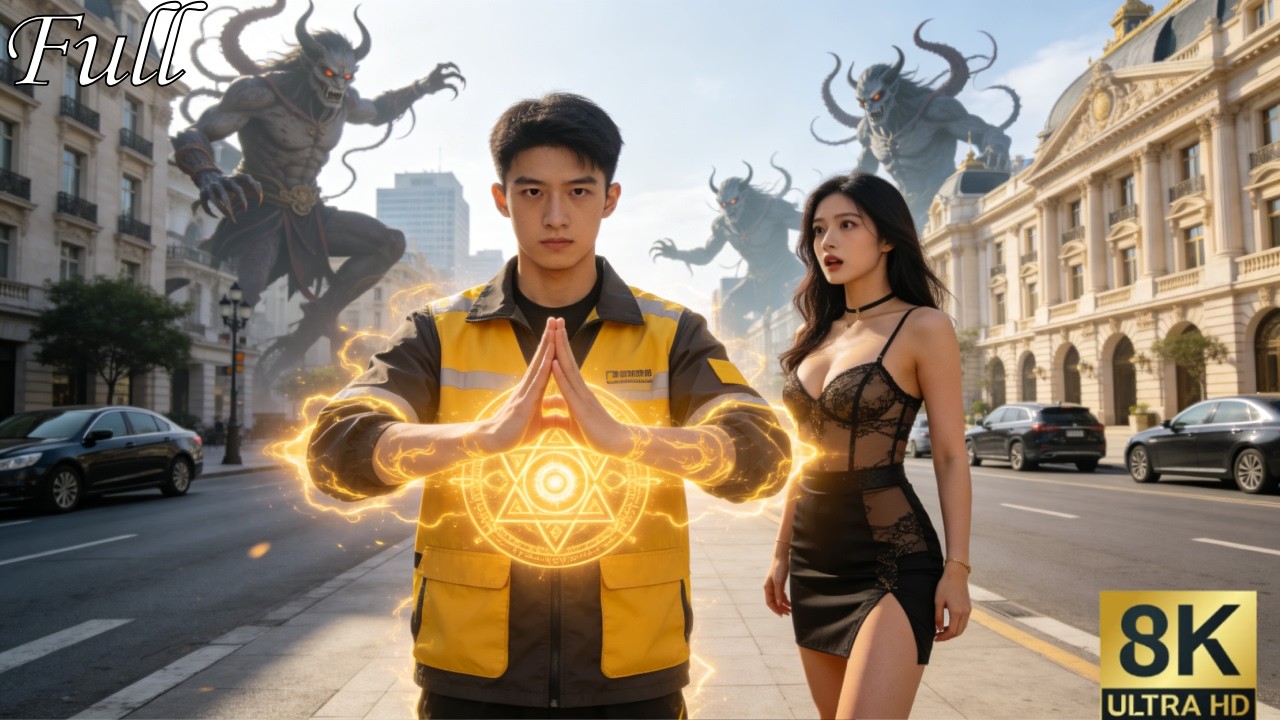 سائق التوصيل هو عالم غيب مخفي! يفتح أقفال التنانين ويقتل الشرير لينتقم!