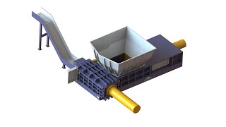 Ubc Pressing Baler Machine