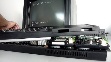 The Sinclair Microdrive Nightmare - episode 10, test cartridge with new felt pad in a QL Microdrive