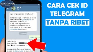 CARA MELIHAT ID TELEGRAM SENDIRI - ID Telegram yang Mana? CARA MELIHAT ID TELEGRAM SENDIRI - ID Telegram yang Mana?
