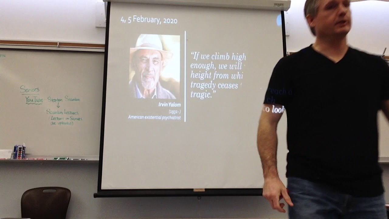 February 4, 2020 - Irvin Yalom Period 3 - YouTube