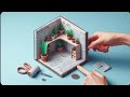 Recycle and Reuse: Make a Cardboard Shelf for Your Room | Simple and Fun DIY Project