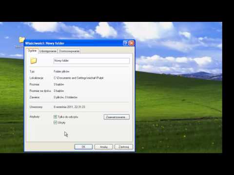 Wideo: Jak Sprawić, By Ukryte Foldery Były Widoczne W Systemie Windows XP?