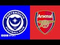 Portsmouth VS Arsenal FULL SIMULATION