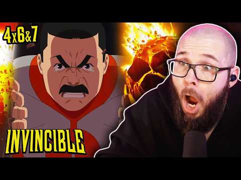 INVINCIBLE S4 Episodes 6 & 7 REACTION | "You Look Horrible" & "Don't Do Anything Rash"