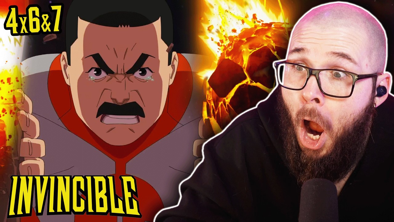INVINCIBLE S4 Episodes 6 & 7 REACTION | "You Look Horrible" & "Don't Do Anything Rash"
