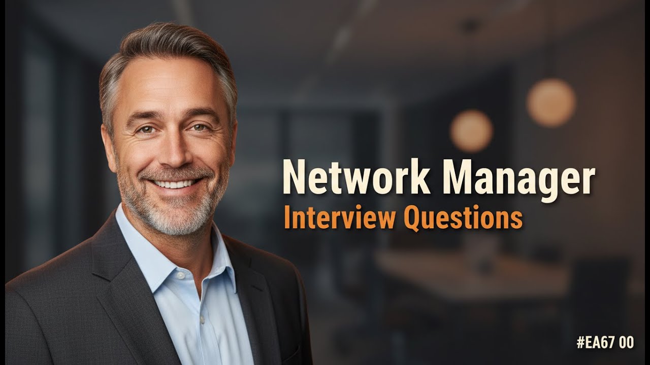 Common Network Manager Interview Questions [Best Answers & Tips] - YouTube