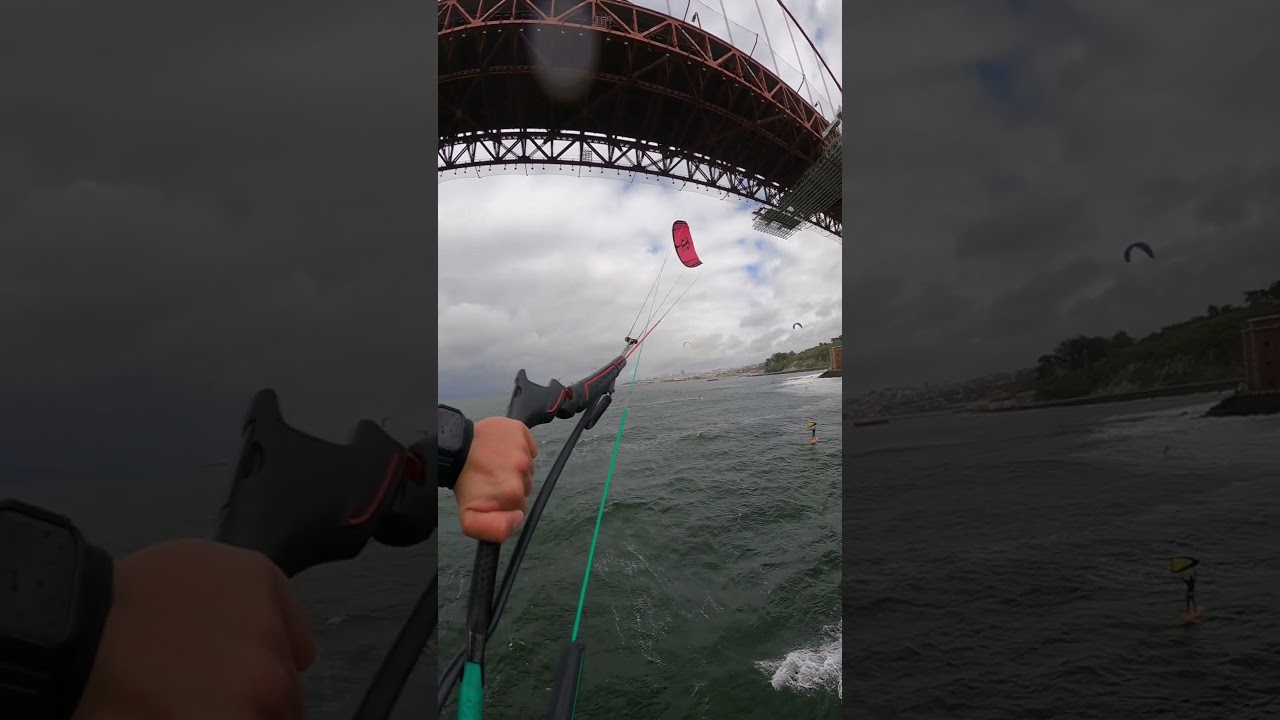 Almost landed on a Seal #kitesurf #kitesurfing #sealife #seal