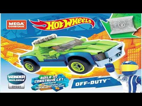 Hot Wheels Mega Construx Off-Duty and ATV Construction Set