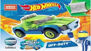 Hot Wheels Mega Construx Off-Duty and ATV Construction Set