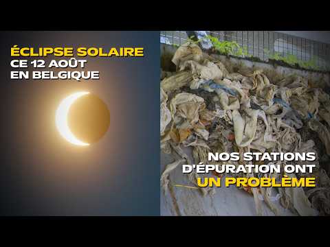 Weekly News: solar eclipse, issues at our treatment plants, and pollution in the Meuse river
